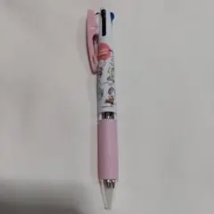 スヌーピー ジェットストリーム3色ボールペン ピンク フレンズ