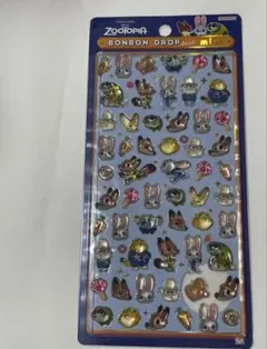 正規品　ズートピア　ボンボンドロップシール