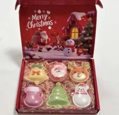未開封 クリスマス バスボム 6個セット ギフト 入浴剤 バスボール