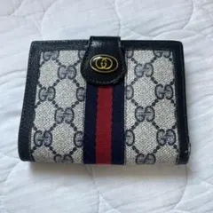 GUCCI グッチ GG柄 シェリーライン 三つ折り財布