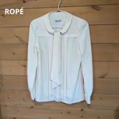 ROPÉ 　ロペ　リボンブラウス 長袖　36　小さいサイズのサムネイル