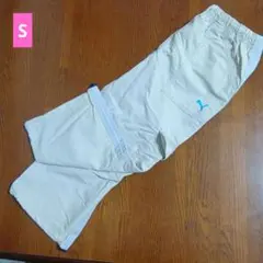 Puma ベージュ カーゴパンツ　　S