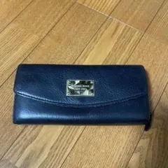MICHAEL KORS ブラックレザー 長財布