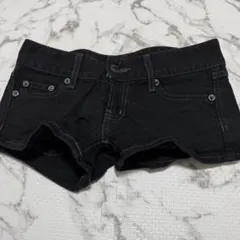 平成 アーカイブ SLY ローライズ ダメージ加工 デニム ホットパンツ