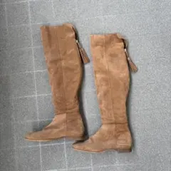 ZARA ザラ ブーツ ロングブーツ スエードブーツ スエード