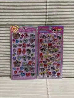 正規品　プチドロップステッカー　パワーパフガールズ