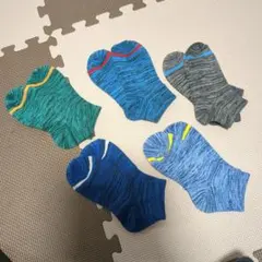 男の子　靴下 5足セット 19-24cm