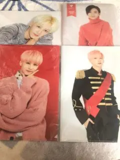 ジョンハン クリアファイル 4枚セット