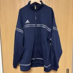 【希少】adidas デサント製 ヴィンテージ トラックトップ サイズL 美品