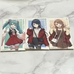 プロセカ スシローコラボ ステッカー 3点セット