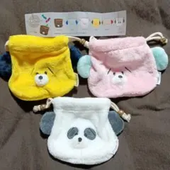 くずみちゃんのミニポーチ 3個セット