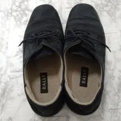 BALLY スエード レースアップシューズ ネイビーsize26.5イタリア製のサムネイル