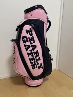 PEARLY GATES キャディバッグ ピンク/ネイビー