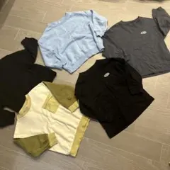 長袖カットソーセット 5点