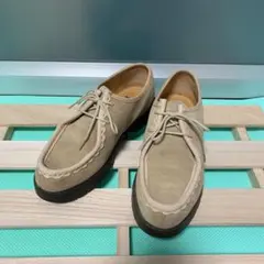 "美品" KLEMAN クレマン チロリアンシューズ スエード ベージュ