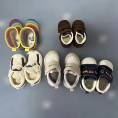 靴のまとめ売り　12センチ〜15センチ　asics、ムーンスター他