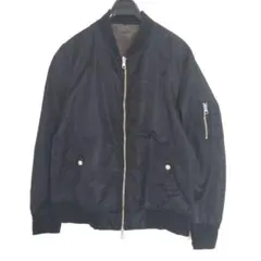 ナノユニバース　MA1 リバシブルブルゾン/M