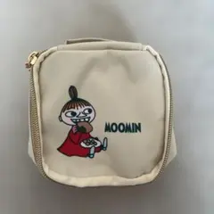 MOOMIN スクエアポーチ ベージュ② は-7
