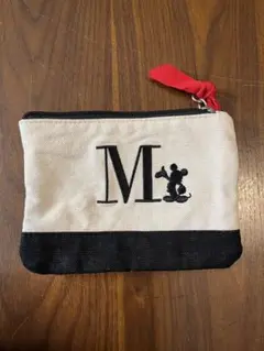 ミッキー イニシャルM ポーチ MISTURA ディズニー