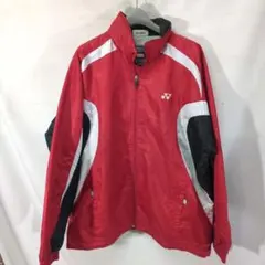 YONEX ウォームアップジャケット レッド　サイズL