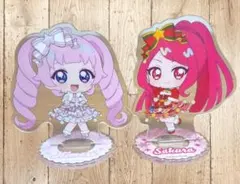 ひみつのアイプリ　ミニキャラアクリルスタンド　ひまり、サクラ
