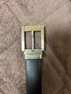 Salvatore Ferragamo (フェラガモ)黒レザーベルト