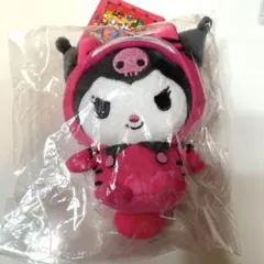 たべっこどうぶつ　サンリオ　着ぐるみマスコット　ねこちゃん　クロミ　ぬいぐるみ