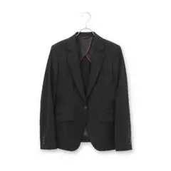 スーツ　ジャケット　新卒　テーラードジャケット　黒　11号　洋服の青山