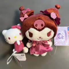 サンリオ クロミ ハローキティ ぬいぐるみ マスコットセットのサムネイル