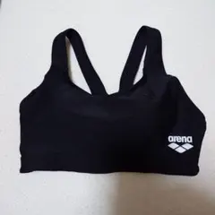 arena　アリーナ　競泳水着　ブラトップ　黒