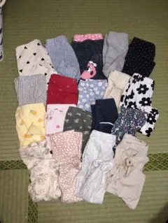 ベビー　レギンスセット 　保育園　90cm~95cmくらいまで　女の子　19点