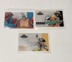 ワンピース　麦わらストア　特典　ICカード風ステッカー