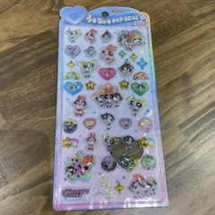 パワーパフガールズ　うるちゅるPOP SEAL ボンボンドロップシール　正規品