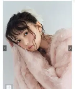 グレイル　新品未使用　grl シャギーニットショート丈カーディガン