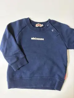 miki HOUSE ネイビー トレーナー　80