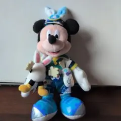 ディズニー ミッキーマウス ぬいぐるみバッジ