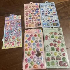 たまごっち3Dシールセット　しずくちゃん　ステラルー　5枚セット　たまごっち