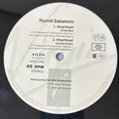 Ryuichi Sakamoto Heartbeat 坂本龍一 tei towa Ryuichi Sakamoto Heartbeat 坂本龍一 tei towa - メルカリ