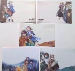 WILD　ARMS　ワイルドアームズ　ミニカードセット　5枚セット