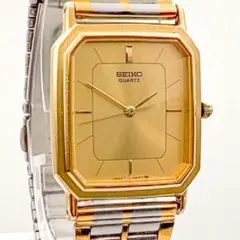 【稼働】 SEIKO 9021-5250 オクタゴン タンク ゴールド コンビのサムネイル