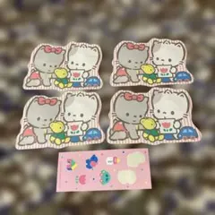 Sanrio Nya Ni Nyu Nye Nyon ポチ袋　4枚　シール付 サンリオ ニャニィニュニェニョン ポチ袋 4枚 シール付 - メルカリ
