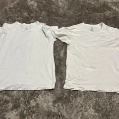 2枚セットファミリーマート コンビニエンスウェア 白Tシャツ 男女兼用 Sサイズ