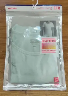 【新品未使用】ヒートテック 110サイズ グリーン 肌着 UNIQLO KIDS
