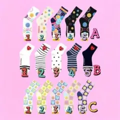 【新品】ニコちゃん スマイル 靴下 5足セット カラフル 韓国ファッション