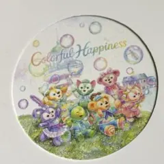 ディズニー　ダッフィー　コースター　スーベニア