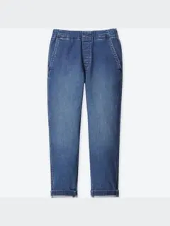 UNIQLO ウルトラストレッチデニムイージーテーパードアンクルパンツ　150