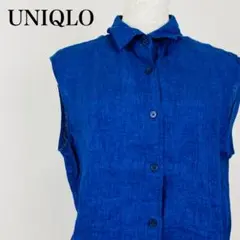美品 UNIQLO ユニクロ ノースリーブシャツ 0513B