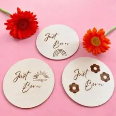 〈名入れ〉HappyBirthdayカード 誕生日　バースデー　木製雑貨