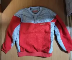 ジャックバニーリバーシブル メンズ オレンジとグレーの冬用モコモコ服