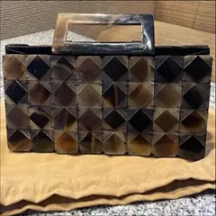 未使用 水牛のつのバック
